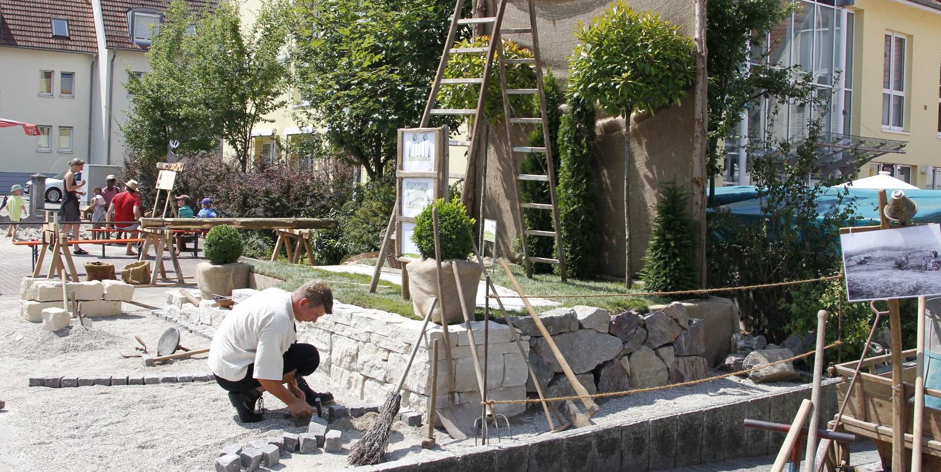 Handwerker enger zusammengerückt