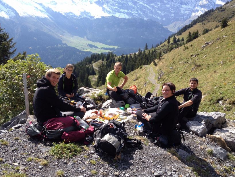 Betriebsausflug in die Schweizer Alpen