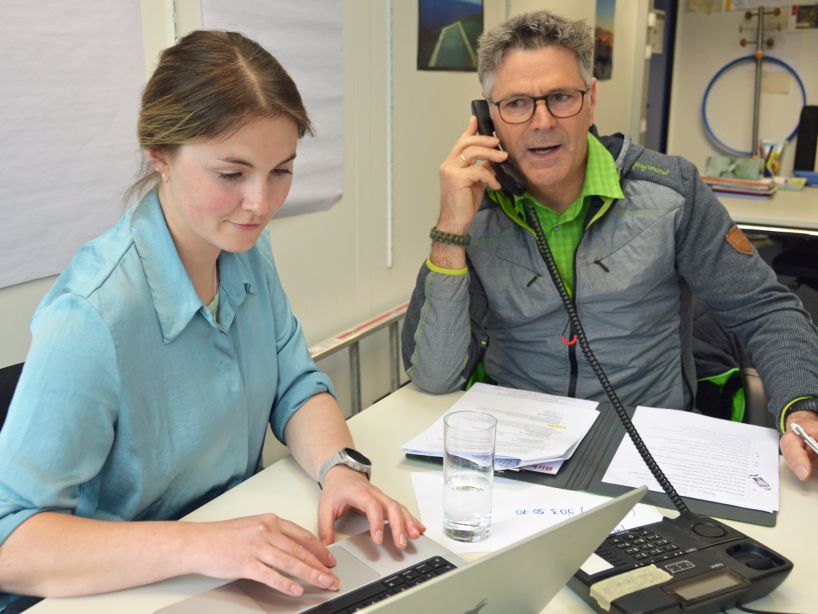 Telefontraining an der Werkrealschule